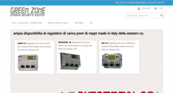 Desktop Screenshot of greenzone-italy.com